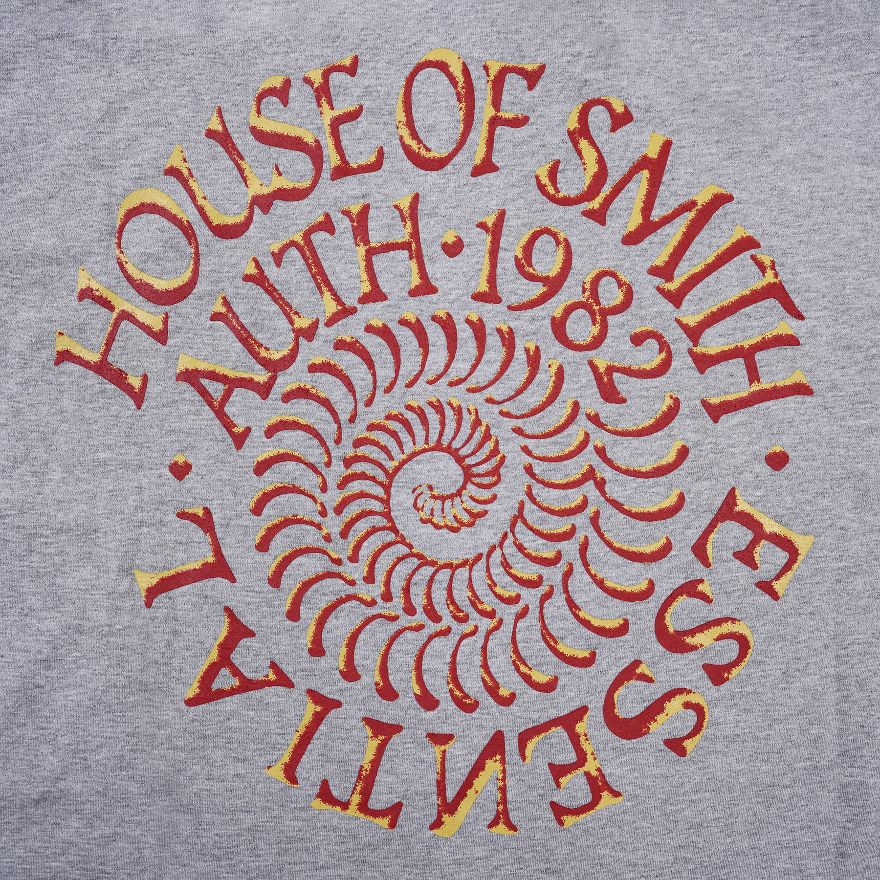 House of Smith Kaos Pria Lengan Pendek - Spiral Tshirt Misty - T Shirt - Image 3