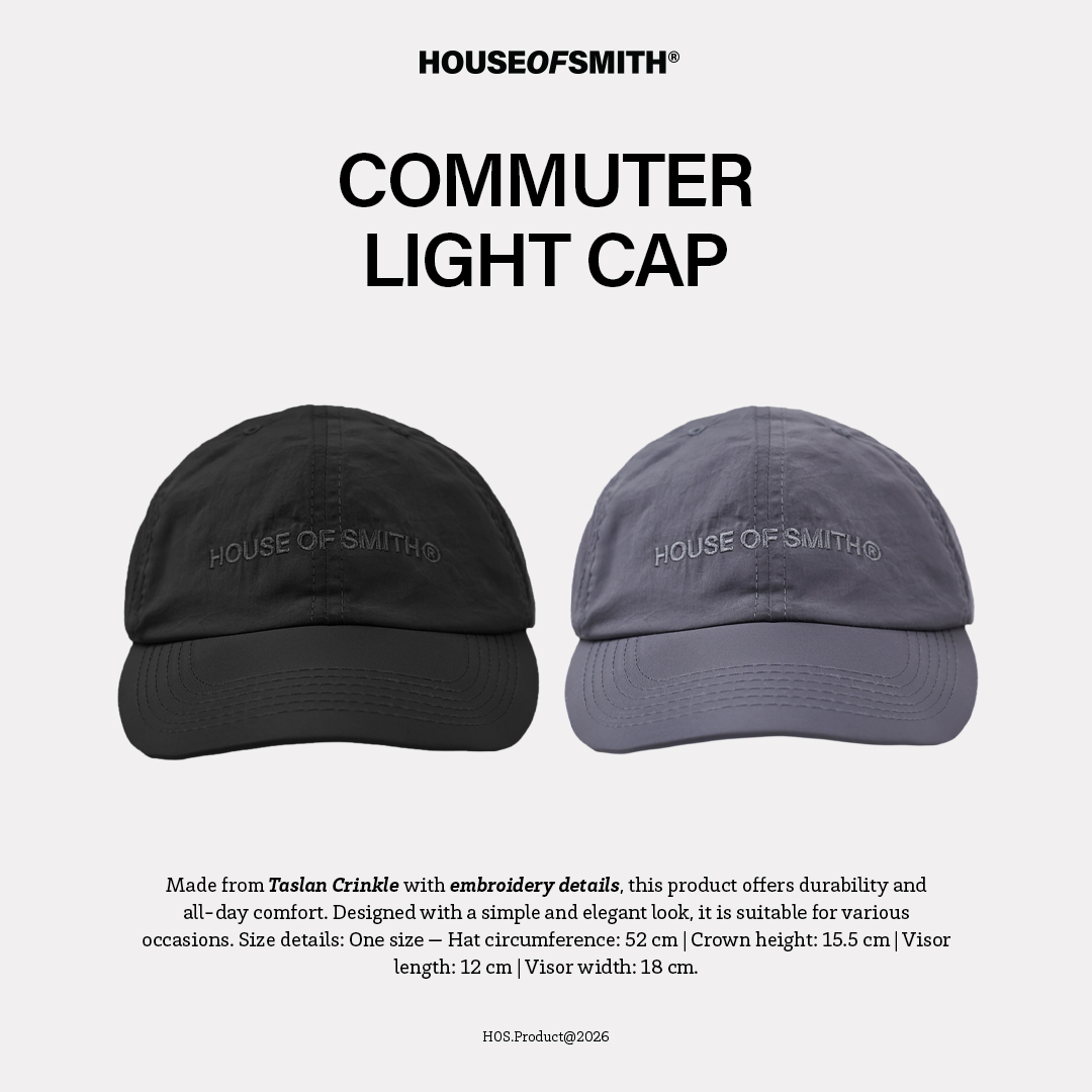 House of Smith Topi - Commuter Light Cap - Polo Cap