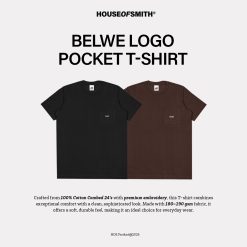 House of Smith Kaos Pria Lengan Pendek - Belwe Logo Pocket Tshirt - T Shirt
