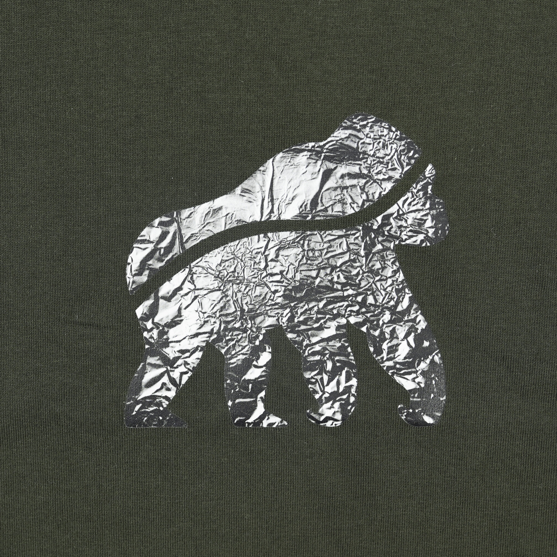 House of Smith Kaos Pria Lengan Pendek - Foil Logo Tshirt Army #2 - T Shirt - Image 2