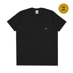 House of Smith Kaos Pria Lengan Pendek - Belwe Logo Pocket Tshirt Black #2 - T Shirt