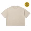 House of Smith Kaos Boxy Pria - Base Aircool 200 Boxy Tee Beige - Boxy T Shirt