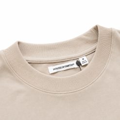 Alternative view of House of Smith Kaos Boxy Pria - Base Aircool 200 Boxy Tee Beige - Boxy T Shirt