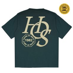 House of Smith Kaos Pria Lengan Pendek - Forest Tshirt Green - T Shirt