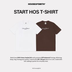 House of Smith Kaos Pria Lengan Pendek - Star Hos Tshirt - T Shirt