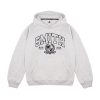 House of Smith Sweater Hoodie Oversized Pria - Badges Embro Oversized Hoodie Heather Grey #