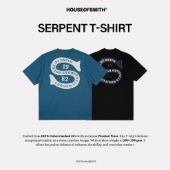 House of Smith Kaos Pria Lengan Pendek - Serpent Tshirt - T Shirt
