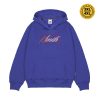 House of Smith Sweater Hoodie Oversized Pria - Sherif Letter Oversized Hoodie Blue