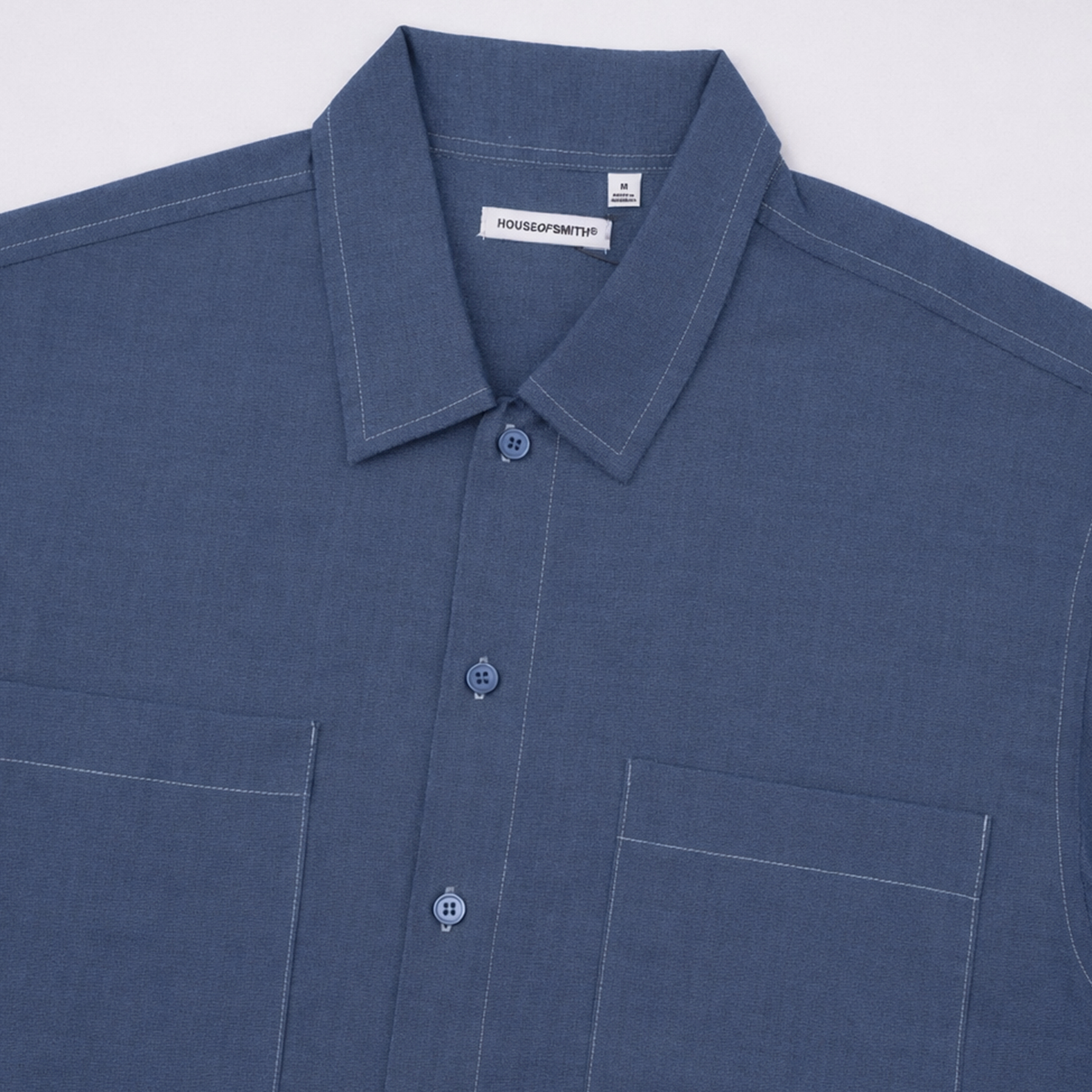House of Smith Kemeja Boxy Pria - Caden Boxy Shirt - Boxy Shirt - Image 2