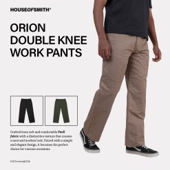 Alternative view of House of Smith Celana Work Pants - Orion Double Knee Work Pants - Pants