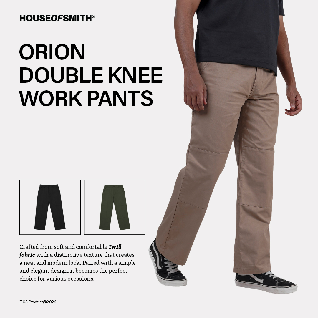 House of Smith Celana Work Pants - Orion Double Knee Work Pants - Pants - Image 2