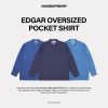 House of Smith Kemeja Pria - Edgar Oversized Pocket Shirt - Long Shirt