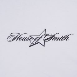 Alternative view of House of Smith Kaos Pria Lengan Pendek - Star Hos Tshirt White - T Shirt