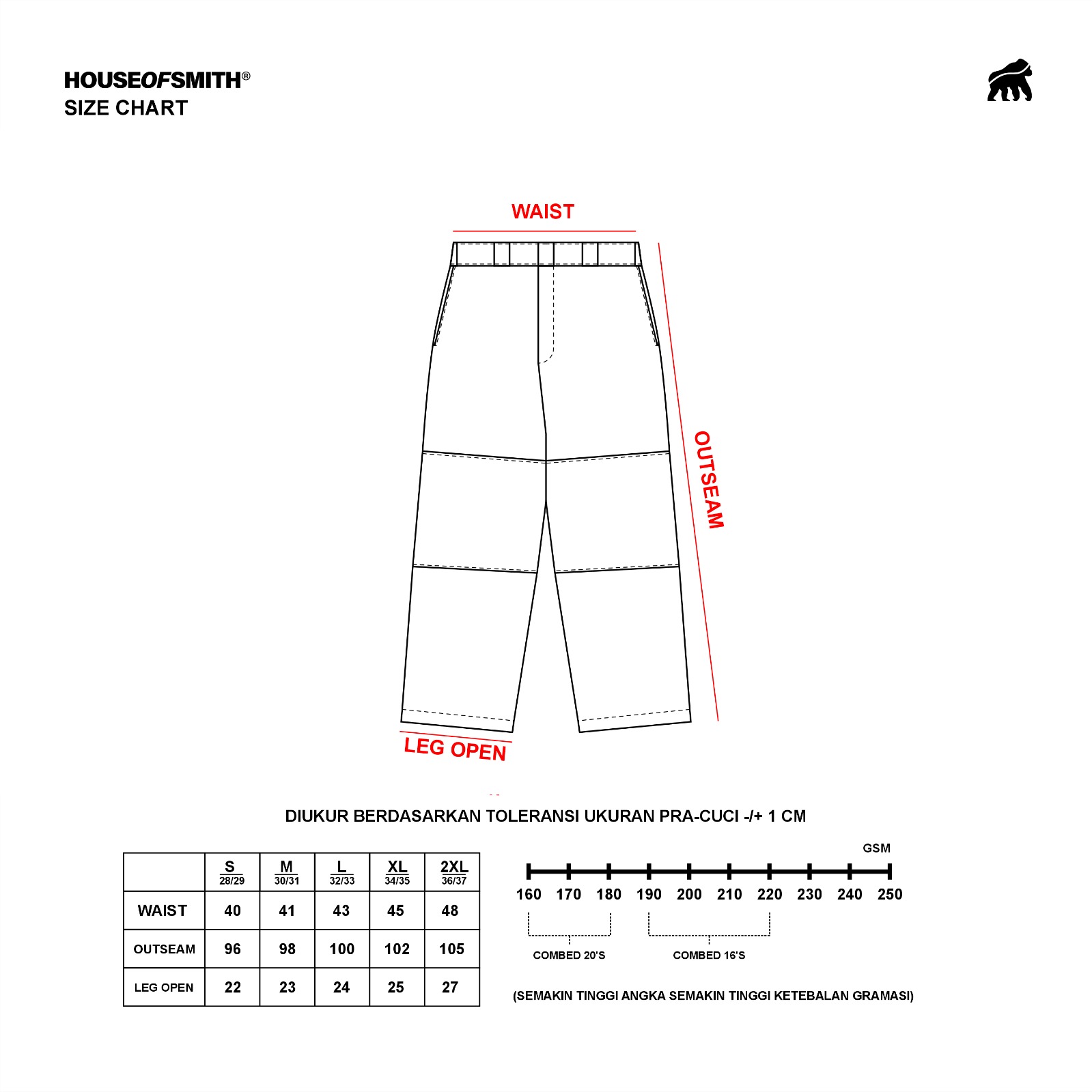 House of Smith Celana Work Pants - Orion Double Knee Work Pants - Pants - Image 7