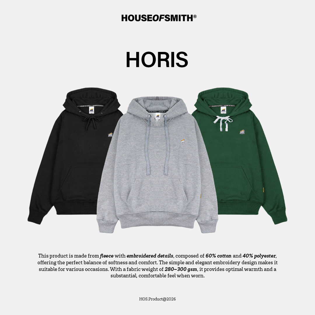 House of Smith Sweater Hoodie Pria - Horis