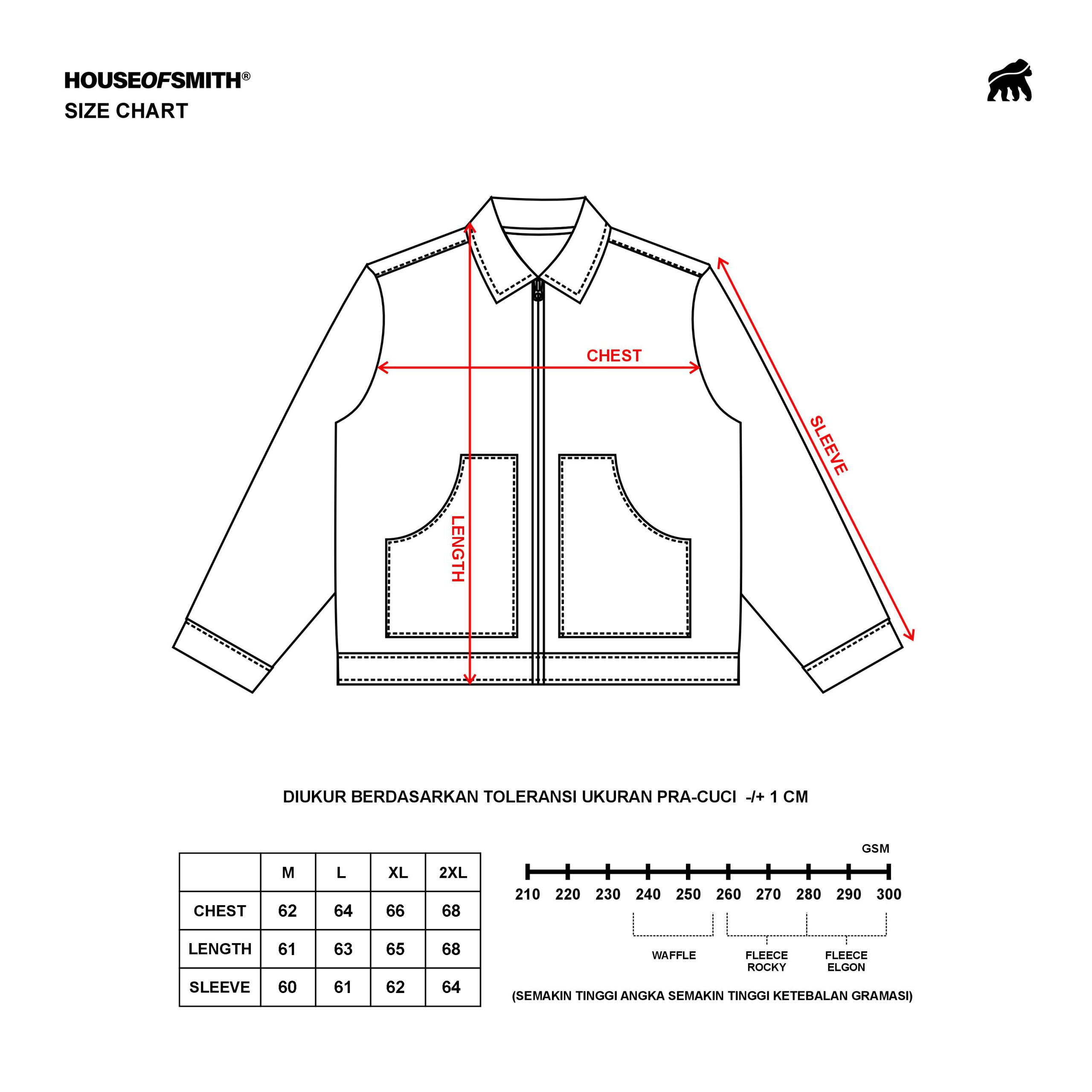 House of Smith Jaket Pria - Flamos Boxy Jacket - Flannel Jacket Boxy - Image 10