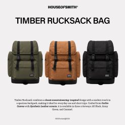 House of Smith Bag Backpack - Timber Rucksack - Tas Punggung