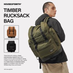 Alternative view of House of Smith Bag Backpack - Timber Rucksack - Tas Punggung