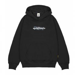 House of Smith Sweater Hoodie Oversized Pria - Hostape Oversized Hoodie Black