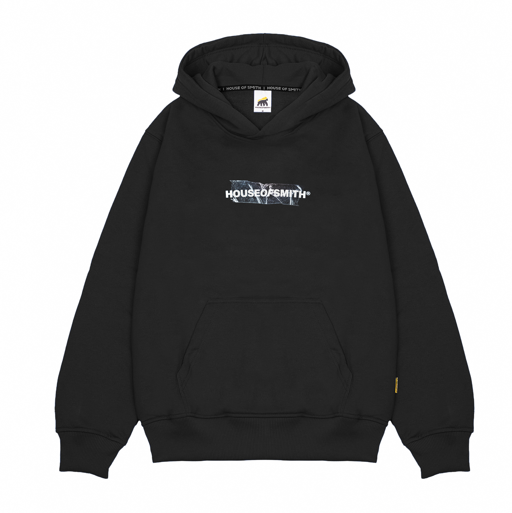 House of Smith Sweater Hoodie Oversized Pria - Hostape Oversized Hoodie Black