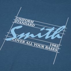 Alternative view of House of Smith Kaos Pria Lengan Pendek - Baseline Tshirt Moon Blue - T Shirt