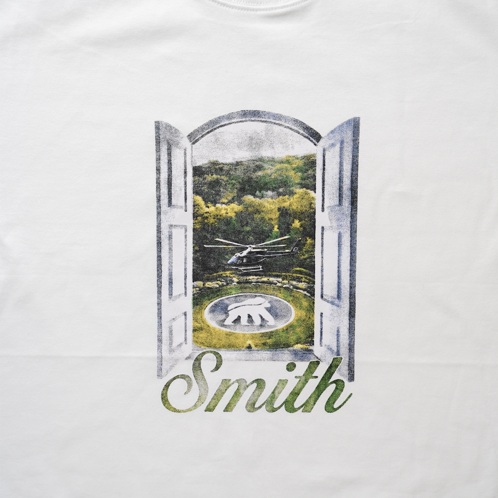 House of Smith Kaos Oversize Pria - Royal Landing Oversized Tshirt White - Oversize T Shirt - Image 2