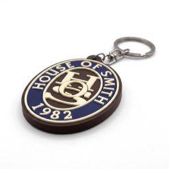 Alternative view of House of Smith Keychain - Rubber Key Chain
