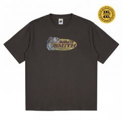 House of Smith Kaos Oversize Pria - Bones Oversized Tshirt Brown - Oversize T Shirt