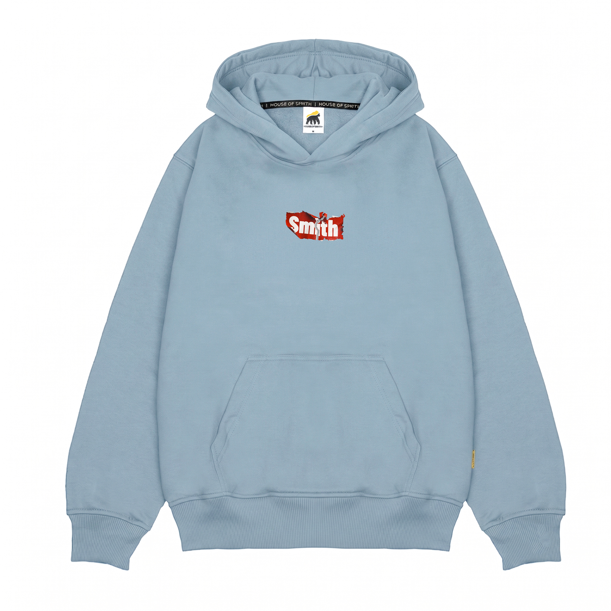 House of Smith Sweater Hoodie Oversized Pria - Cracker Oversized Hoodie Alaskan Blue