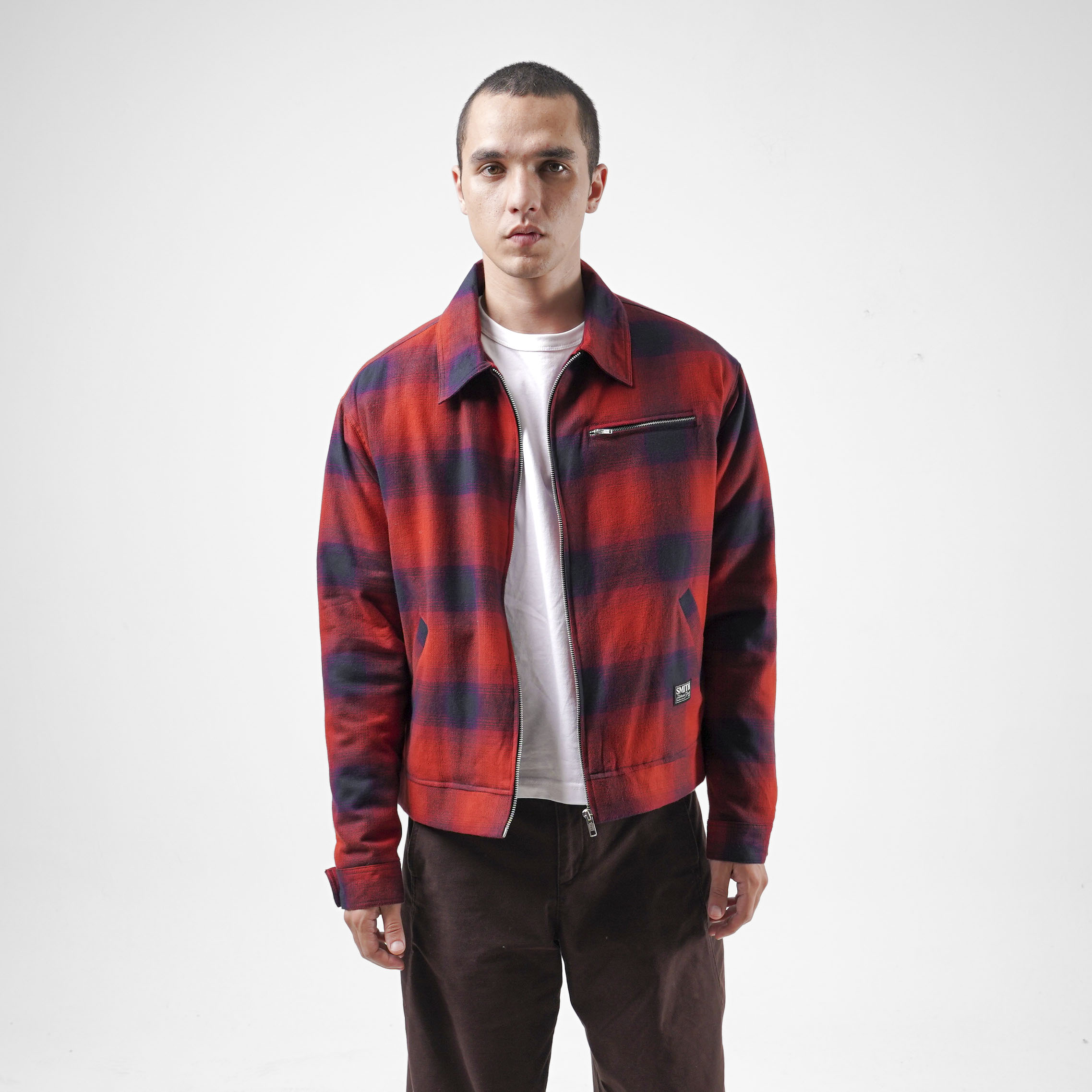 House of Smith Jaket Pria - Flamos Boxy Jacket - Flannel Jacket Boxy - Image 9