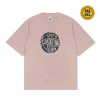 House of Smith Kaos Oversize Pria - Basket Team Oversized Tshirt Dusty Pink - Oversize T Shirt