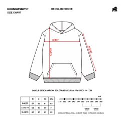 House of Smith Sweater Hoodie Pria - Baseline Hoodie Ensign Blue - Image 3