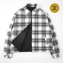 House of Smith Jaket Pria - Switchback Reversible Plaid Jacket - Jacket