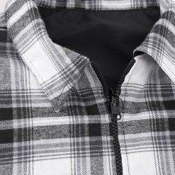 House of Smith Jaket Pria - Switchback Reversible Plaid Jacket - Jacket - Image 5