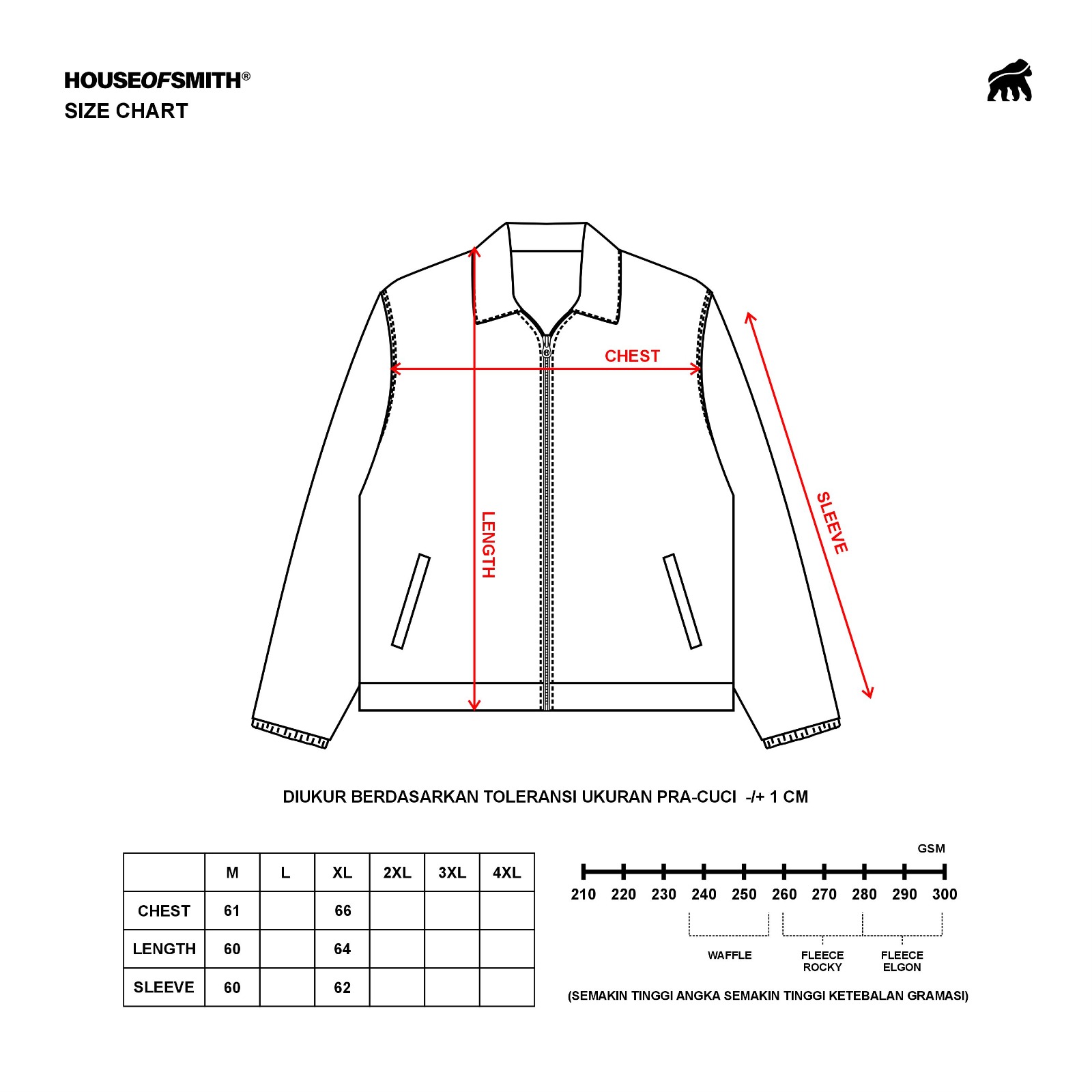 House of Smith Jaket Pria - Switchback Reversible Plaid Jacket - Jacket - Image 8