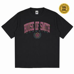 House of Smith Kaos Pria Lengan Pendek - Hos Champ Tshirt Black - T Shirt