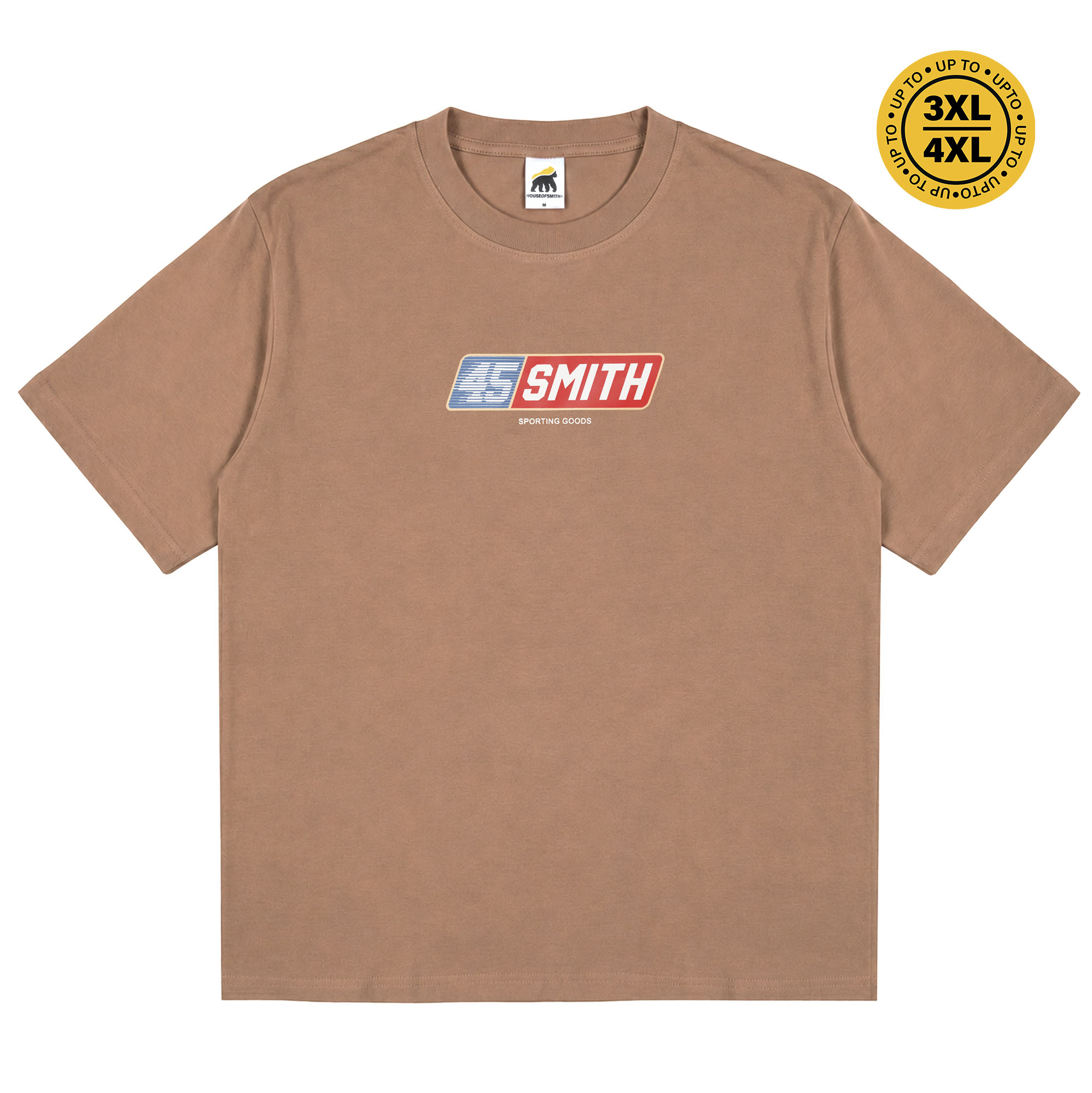House of Smith Kaos Pria Lengan Pendek - Speed 45 Tshirt Cappucino - T Shirt