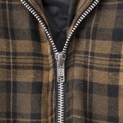 House of Smith Jacket Hoodie Flannel Boxy Zipper Pria - Backwood Plaid Jacket - Jacket - Image 3