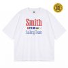 House of Smith Kaos Oversize Pria - Sailing Flag Oversized Tshirt White - Oversize T Shirt