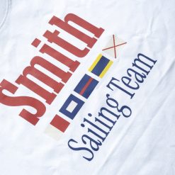 Alternative view of House of Smith Kaos Oversize Pria - Sailing Flag Oversized Tshirt White - Oversize T Shirt