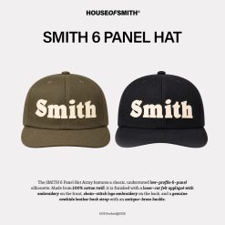 House of Smith Topi - Smith 6 Panel Hat - Six Panel Hat