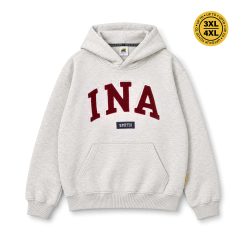 House of Smith Sweater Hoodie Pria - 45 Arch Hoodie Heather Grey