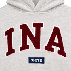 House of Smith Sweater Hoodie Pria - 45 Arch Hoodie Heather Grey - Image 2