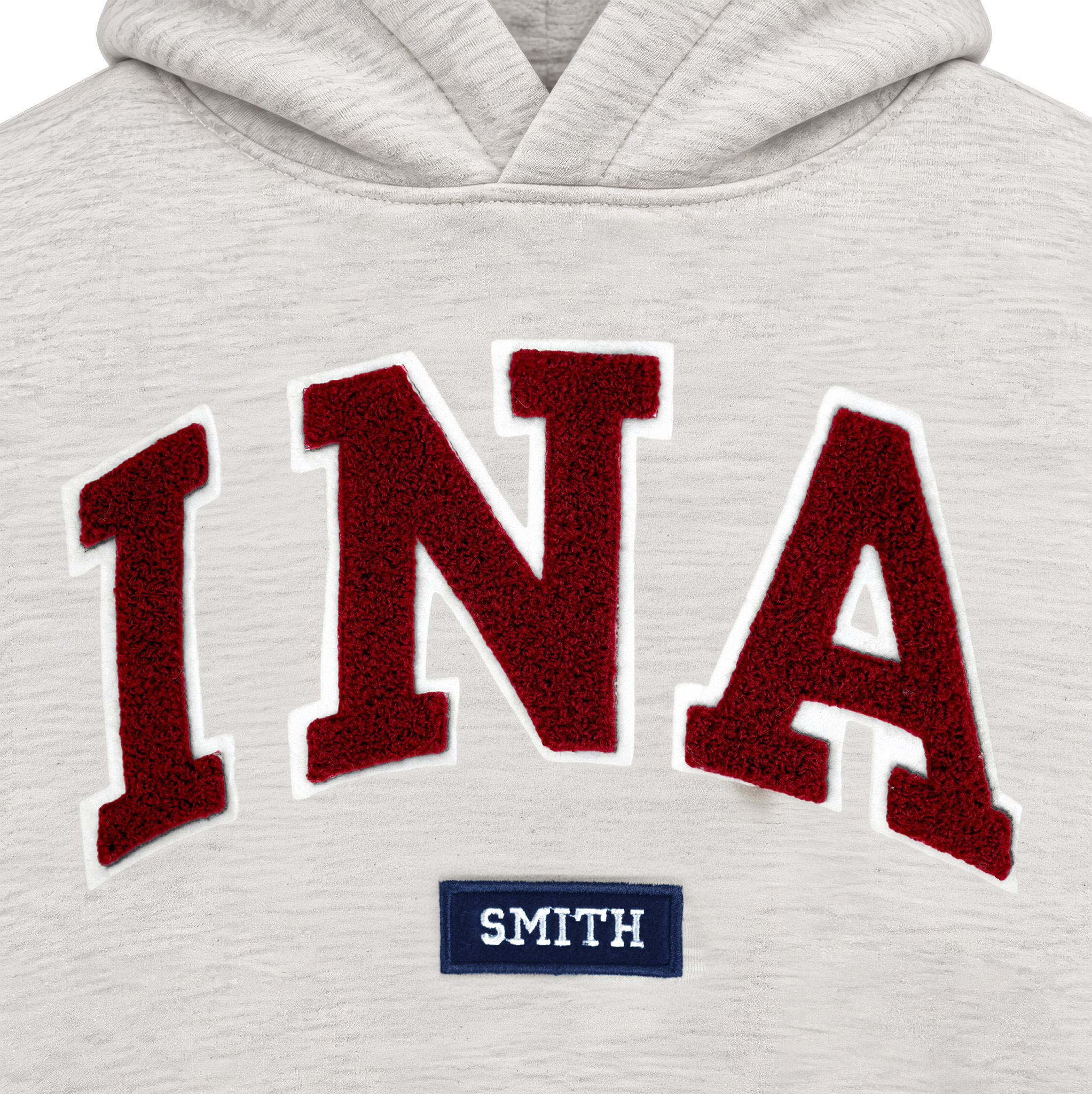 House of Smith Sweater Hoodie Pria - 45 Arch Hoodie Heather Grey - Image 2