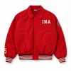 House of Smith Jaket Varsity Pria - 45 Collegiate Varsity Jacket Red - Jacket