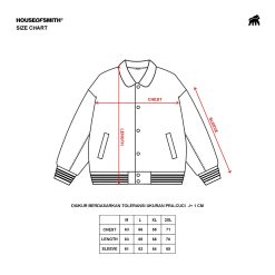 House of Smith Jaket Varsity Pria - 45 Collegiate Varsity Jacket Red - Jacket - Image 7