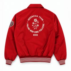 Alternative view of House of Smith Jaket Varsity Pria - 45 Collegiate Varsity Jacket Red - Jacket