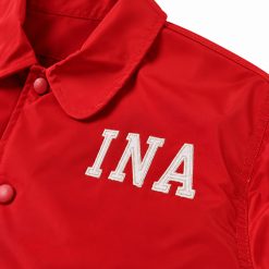 House of Smith Jaket Varsity Pria - 45 Collegiate Varsity Jacket Red - Jacket - Image 3