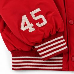 House of Smith Jaket Varsity Pria - 45 Collegiate Varsity Jacket Red - Jacket - Image 5