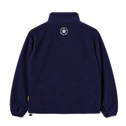 Alternative view of House of Smith Jacket Pria - 45 Collegiate Quarter Jacket Navy - Halfzip